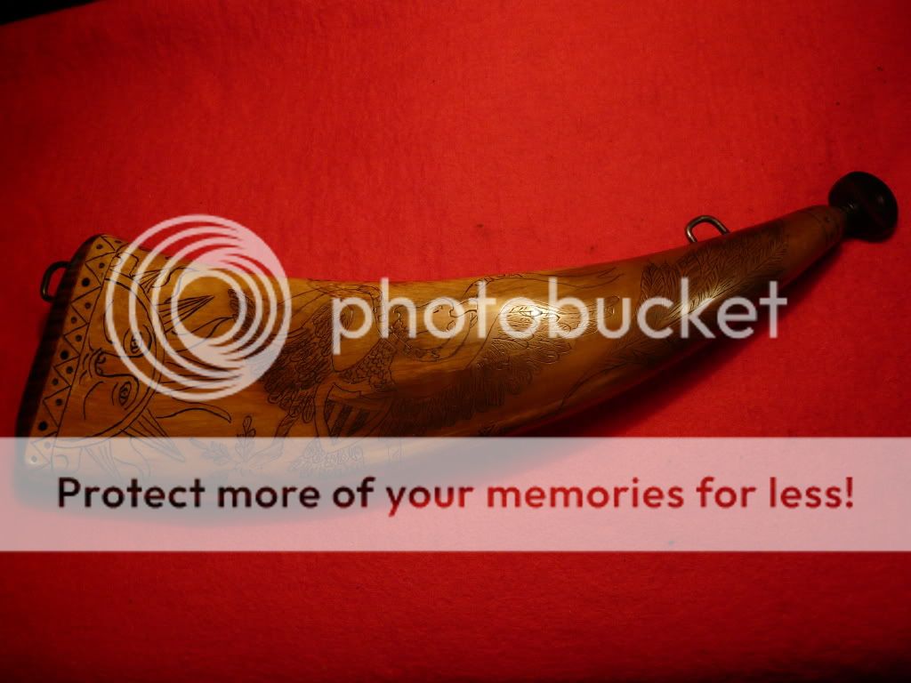 Flat powder horn The Muzzleloading Forum