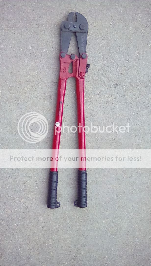 WTS Bolt cutter with Toth tool rivet jaws and SKS stuff AK Rifles